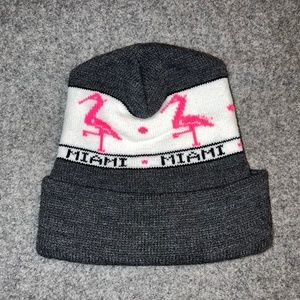 MIAMI Flamingos Beanie Hat